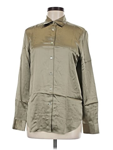 LILYSILK Long Sleeve Silk Top (view 1)