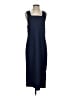 Worthington 100% Polyester Solid Blue Casual Dress Size S - photo 1