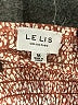 Le Lis 100% Polyester Red 3/4 Sleeve Blouse Size M - photo 4