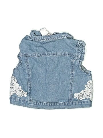 Little Lass Denim Vest (view 2)