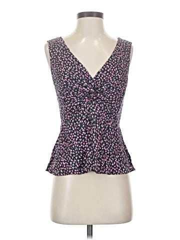 Rebecca Taylor Sleeveless Silk Top (view 1)