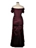Xscape Burgundy Cocktail Dress Size 14 (petite) - photo 2