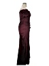 Xscape Burgundy Cocktail Dress Size 14 (petite) - photo 4