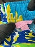 Lilly Pulitzer 100% Rayon Print Blue Board Shorts Size S - photo 3