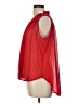Cato 100% Polyester Red Sleeveless Blouse Size L - photo 5