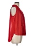 Cato 100% Polyester Red Sleeveless Blouse Size L - photo 4