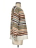 Knox Rose Print Tan Pullover Sweater Size S - photo 4