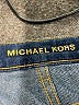 MICHAEL Michael Kors Chevron-herringbone Blue Jeans Size 6 - photo 7