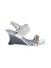 Tory Burch White Wedges Size 9 - photo 1
