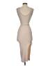 Unbranded Solid Tan Cocktail Dress Size S (estimated) - photo 2