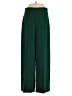 Zara 100% Polyester Green Casual Pants Size S - photo 1