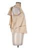 LILYSILK Tan Sleeveless Blouse Size M - photo 4