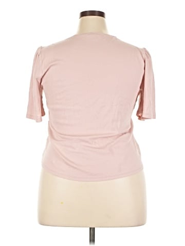 Ann Taylor Short Sleeve Henley (view 2)