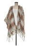 Vince Camuto 100% Polyester Tan Poncho One size - photo 1