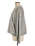 Lou & Grey Metallic Gray Pullover Sweater Size L - photo 5