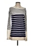 Tart Stripes Blue Pullover Sweater Size S - photo 1