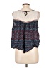 Democracy Blue Sleeveless Blouse Size L - photo 2
