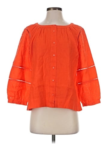 J.Crew 3/4 Sleeve Blouse (view 1)