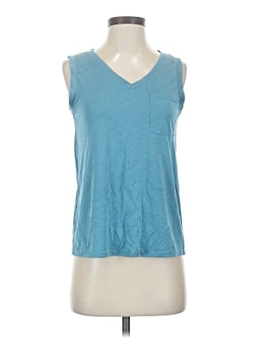 Green Envelope Sleeveless T-Shirt (view 1)