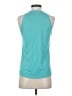Nike 100% Polyester Teal Active Tank Size S - photo 2