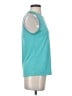 Nike 100% Polyester Teal Active Tank Size S - photo 4