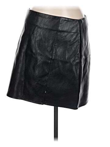 Old Navy Faux Leather Skirt (view 1)