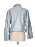 Chico's Metallic Blue Jacket Size Lg (2) - photo 2