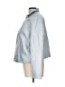 Chico's Metallic Blue Jacket Size Lg (2) - photo 5