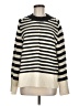 Maeve Stripes Ivory Pullover Sweater Size M (petite) - photo 1