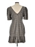 BCBG Plaid Gray Casual Dress Size 12 - photo 2