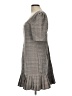 BCBG Plaid Gray Casual Dress Size 12 - photo 5