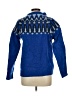 L.L.Bean 100% Lambswool Blue Wool Pullover Sweater Size Lg R - photo 2
