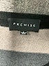 PREMISE Stripes Gray Pullover Sweater Size L - photo 7