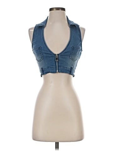 I.AM.GIA Denim Vest (view 1)