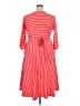 chic soul (chicsoul.com) Stripes Red Casual Dress Size XXL (2XL) - photo 2