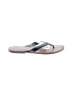 Coach Factory Silver Black Flip Flops Size 6 - photo 1