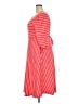 chic soul (chicsoul.com) Stripes Red Casual Dress Size XXL (2XL) - photo 5
