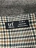 Zara TRF Plaid Gray Casual Pants Size S - photo 7
