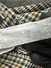 Zara TRF Plaid Gray Casual Pants Size S - photo 8