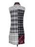 Alice + Olivia 100% Viscose Plaid Gray Sleeveless Button-Down Shirt Size XS - photo 2