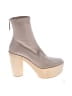 Burberry Gray Ankle Boots Size EU 39 1/2 - photo 1