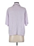 Jason Wu 100% Polyester Purple Short Sleeve Blouse Size S - photo 2