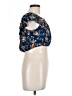 Xhilaration 100% Rayon Blue Sleeveless Blouse Size L - photo 4