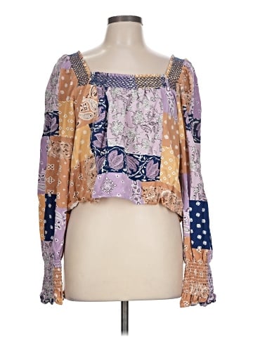 Wrangler Retro Long Sleeve Blouse (view 1)