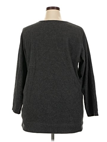 Woman Within Pullover Sweater (view 2)