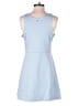 Gap Fit Solid Blue Casual Dress Size M - photo 2