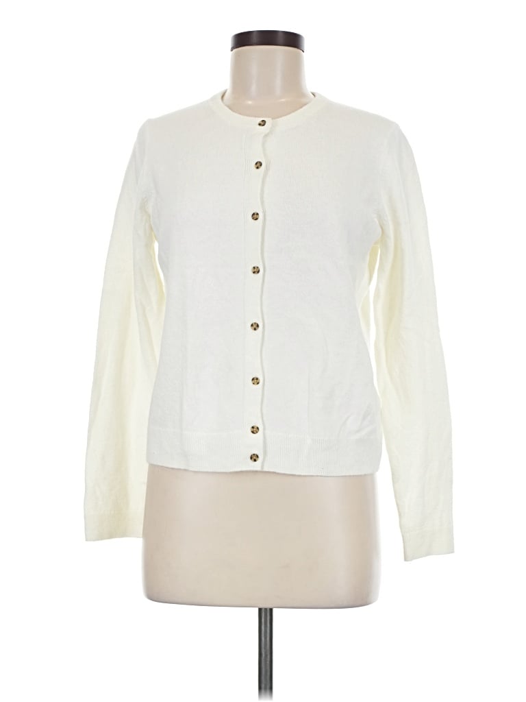 Pre-owned Gap Cardigan Sweater In Ivory