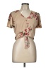 Mine Tan Short Sleeve Henley Size L - photo 1