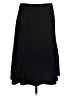 Emma James Solid Black Formal Skirt Size 12 Petite - photo 1