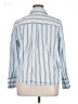 Worthington Stripes Silver Long Sleeve Button-Down Shirt Size XL - photo 2